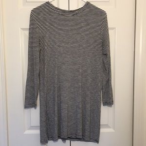 Old Navy LUXE striped tunic long sleeve